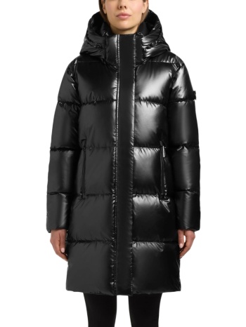 γυναικείο shiny haya3 μπουφάν μαύρο khujo kj093co263-black