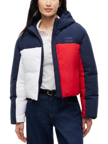 γυναικείο μπουφάν navy μπλε tommy jeans dw0dw23414-c1g