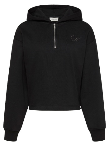 γυναικείο φούτερ μαύρο calvin klein lv047h248g-ub1