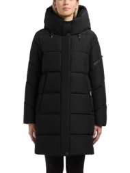 γυναικείο emory μπουφάν μαύρο khujo kj1209co263-black