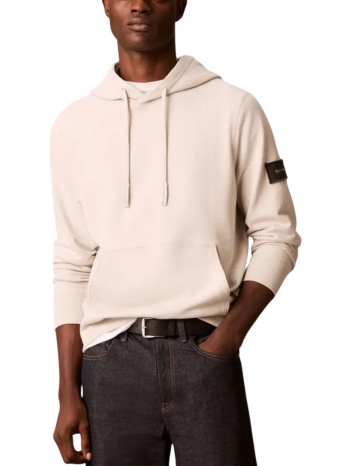 ανδρικό φούτερ μπεζ calvin klein lv04rj201g-pdj