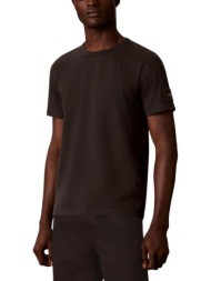 ανδρικό t-shirt μαύρο calvin klein lv04rj206g-8mn