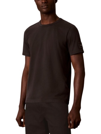 ανδρικό t-shirt μαύρο calvin klein lv04rj206g-8mn