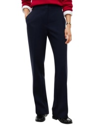 γυναικείο slim bootcut παντελόνι navy μπλε tommy hilfiger ww0ww52204-c1g