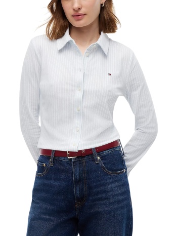 γυναικείο ριγέ 1985 slim πουκάμισο tommy hilfiger