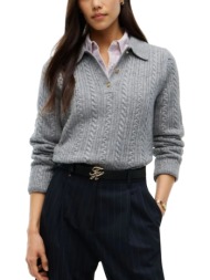 γυναικείο polo πουλόβερ γκρι tommy hilfiger ww0ww52222-p7d