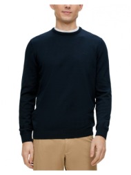 ανδρικό πουλόβερ navy μπλε s.oliver 2143173-5978