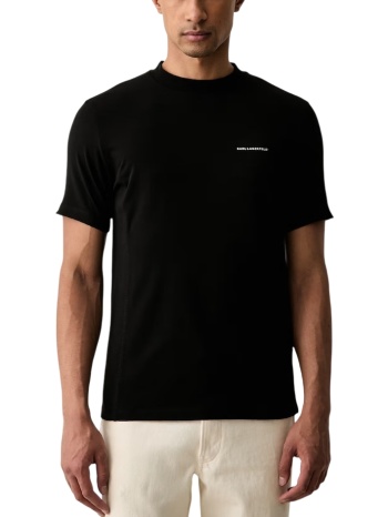 ανδρικό t-shirt μαύρο karl lagerfeld 755033 564235-990