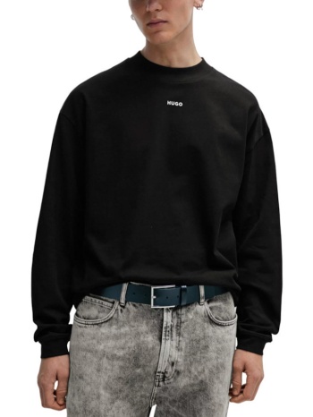ανδρικό μακρυμάνικο daposo t-shirt μαύρο hugo 50511029-001