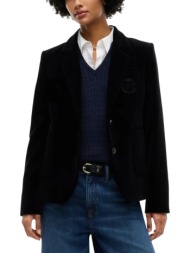 γυναικείο σακάκι μαύρο tommy hilfiger ww0ww52321-bds