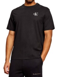 ανδρικό t-shirt μαύρο calvin klein lv04rh846g-ub1