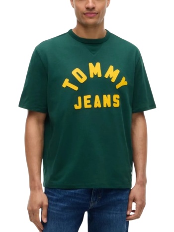 ανδρικό 90`s new classics t-shirt πράσινο tommy jeans
