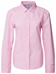 γυναικείο πουκάμισο ροζ tommy hilfiger ww0ww39401-tom