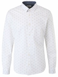 ανδρικό πουκάμισο λευκό s.oliver 120956-01a1