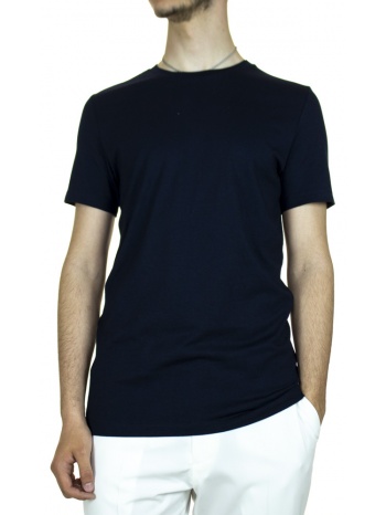 ανδρικό t-shirt navy μπλε s.oliver 2117921-5978