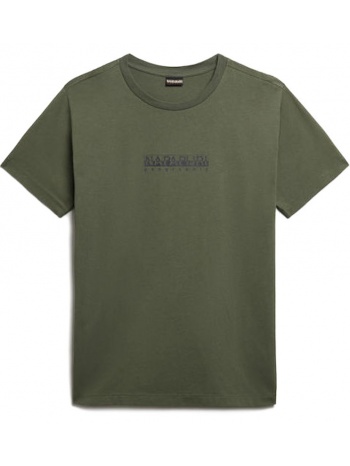 ανδρικό s-box t-shirt πράσινο napapijri np0a4gdr-gae1 σε προσφορά