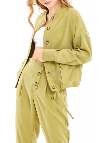 γυναικείο σακάκι πράσινο mind matter 2022s015-light green σε προσφορά