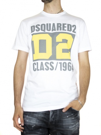 ανδρικό t-shirt λευκό dsquared2 s74gd1169s23009-100