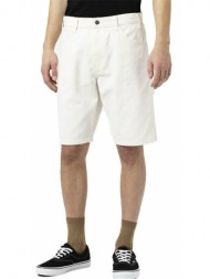 ανδρική duck canvas βερμούδα λευκή dickies dk0a4xng-c43