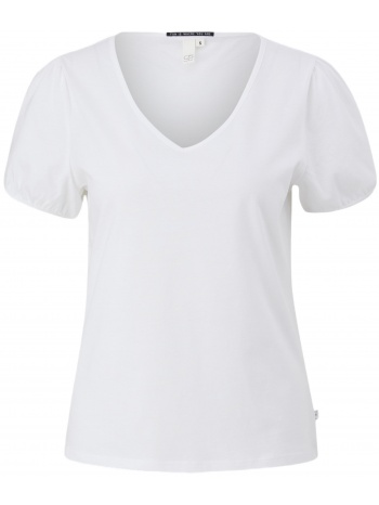 γυναικείο t-shirt λευκό s.oliver 2127908-0100 σε προσφορά