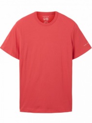 ανδρικό t-shirt κόκκινο tom tailor 035552-31045