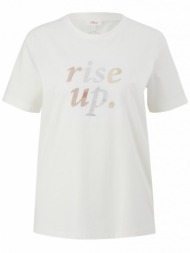 γυναικείο t-shirt λευκό s.oliver 2130232-02d0
