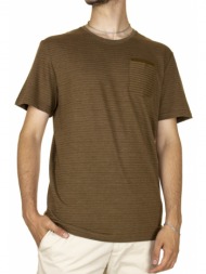 ανδρικό t-shirt καφέ tom tailor 031593-29794