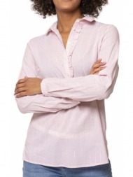 γυναικείο regi πουκάμισο ροζ heavy tools s23388-pale