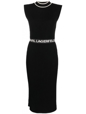 γυναικείο αμάνικο φόρεμα μαύρο karl lagerfeld 235w1310-998 σε προσφορά