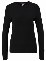 γυναικεία πλεκτή μπλούζα μαύρη s.oliver 2134836-9999