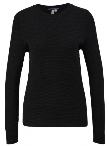 γυναικεία πλεκτή μπλούζα μαύρη s.oliver 2134836-9999 σε προσφορά