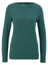 γυναικείο πουλόβερ πράσινο s.oliver 2138529-6733