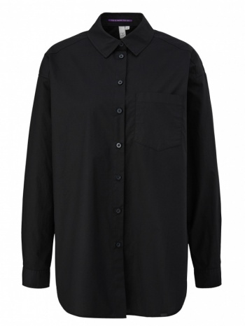 γυναικείο πουκάμισο μαύρο s.oliver 2134352-9999 σε προσφορά