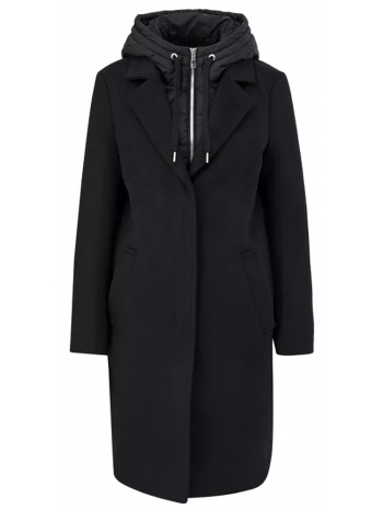 γυναικείο παλτό μαύρο s.oliver 2136943-9999 σε προσφορά