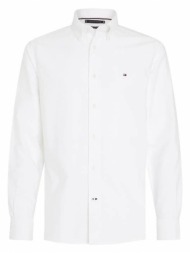 ανδρικό oxford πουκάμισο λευκό tommy hilfiger mw0mw32868-ycf