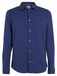 ανδρικό πουκάμισο navy μπλε tommy jeans dm0dm04405-002