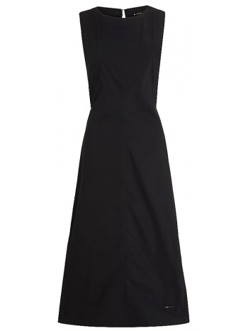 γυναικείο αμάνικο φόρεμα μαύρο tommy jeans dw0dw17431-bds
