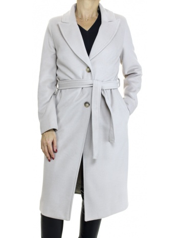 γυναικείο παλτό μπεζ emporio co. eris-fanco σε προσφορά
