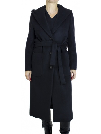 γυναικείο παλτό μαύρο emporio co. e2498-black σε προσφορά