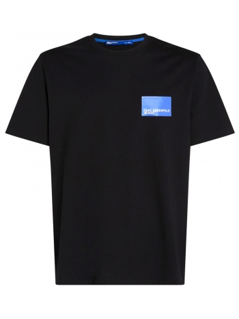 ανδρικό t-shirt μαύρο karl lagerfeld jeans 231d1706-j101