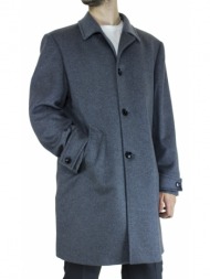 ανδρικό κλασικό παλτό με κασμίρ γκρι arnold 01l90-grigio