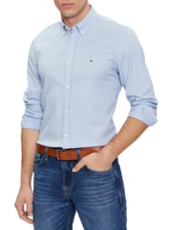 ανδρικό flex πουκάμισο γαλάζιο tommy hilfiger mw0mw33782-c14