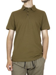 ανδρικό polo καφέ s.oliver 2117919-8592