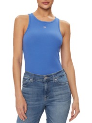 γυναικείο essential αμάνικο τοπ μπλε tommy jeans dw0dw17382-c6h