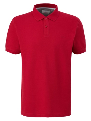 ανδρικό polo κόκκινο s.oliver 2138262-3160