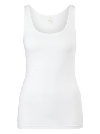 γυναικείο αμάνικο τοπ λευκό s.oliver 2058277-0100