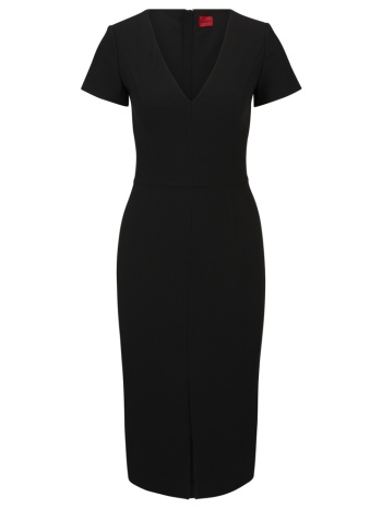 γυναικείο κοντομάνικο kalamara φόρεμα μαύρο hugo σε προσφορά