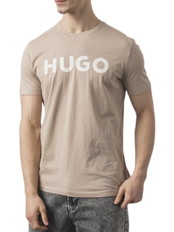 ανδρικό dulivio t-shirt μπεζ hugo 50467556-267