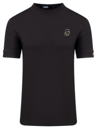 ανδρικό t-shirt μαύρο karl lagerfeld 755024 542221-990