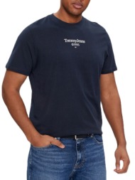 ανδρικό 85 entry t-shirt navy μπλε tommy jeans dm0dm18569-c1g